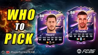 4⭐4⭐ Hazard 88 + 4⭐4⭐ Di Natale 88 SBC HERO PICK | Player's Review FC 26