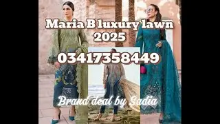 Maria B luxury lawn 2025 at reasonable prices #mariab #branded #onlineshopping #luxurylawncollection