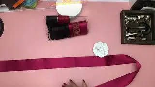 Handcraft Hair Accessories Knit (Ribbon Hair Bow) - Passion 1