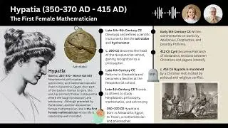 Hypatia of Alexandria (1st Female Mathematician)