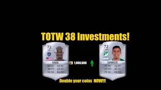 FIFA 17 | DOUBLE YOUR COINS NOW | INVESTMENT/TRADING METHOD | TOTW 38
