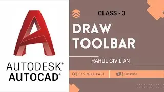 CLASS - 3 I AutoCAD Draw Toolbars (Part-2)