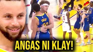 Kasalanan 'to ng referee ginalit si Steph Curry, ala ROBOT si Kawhi!| FLEX si Klay Thompson