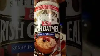 Eating Clean Irish Steel Oats#viral#viralvideo#trending#humor#eatingclean#youtube#youtuber#funny#fun