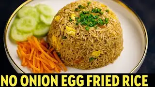 No-Onion Fried Rice | Simple, Quick & Super Tasty! 🍚🔥