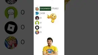 MrBeast vs Cocomelon vs Roblox | 2025 YouTube Subscriber Race ft. Dream & Cristiano #Shorts