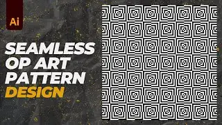 Seamless Op Art Pattern Design | Illustrator Tutorial
