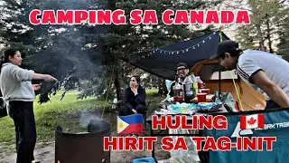 Last Summer Camping ⛺️ Pigeon Lake Provincial Park | Buhay Canada 🇨🇦 Day 1