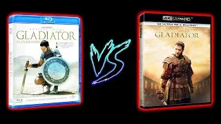 Comparativa Gladiator - Blu-Ray vs 4k-UHD