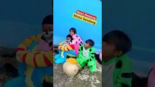 Badut Mampang Minta Gendong #shorts #shortvideo #frog #funny #badutmampang #badutcantik #lucu #cute