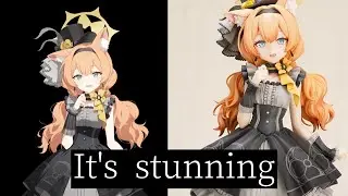 マリーちゃん神像！！！！すばら！早い！かわいい！がしかし【ブルアカ】