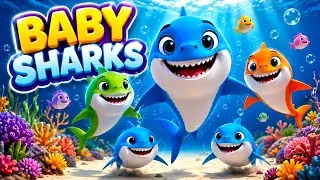 Baby Shark 🦈 | Fun Kids Song & Nursery Rhyme Adventure | Kidzovo