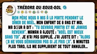 Mes Parents Nous Ont Virés À Noël Avec Mon Enfant. 5 Minutes Après, L'impensable.