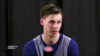 Matt McQuaid works out for Pistons, plans to keep 'chip on his shoulder'