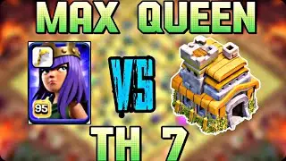 Max Archer Queen CHALLENGE in Clash of Clans | Coc
