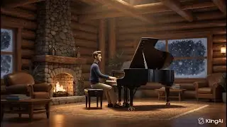 🎵 &ldquo;Fireplace Dreams &mdash; Cozy Piano at Night | Dreamtone&rdquo;