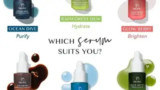 ✨💚 DO YOU HAVE TROUBLED SKIN? Discover Tropic Serums! 💙
