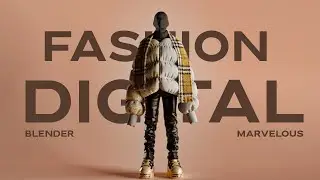 HOW TO MAKE 3D DIGITAL FASHION in BLENDER (TUTORIAL)