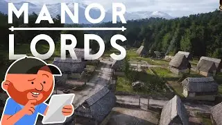 Manor Lords Demo 01 | The MOST ANTICIPATED Colony Sim!! | RTS Style Medieval City Builder!!