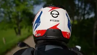 Cestovn&iacute; set na moto Rukka Rimo-R, vykl&aacute;pěčka SCHUBERTH E2 Explorer Blue