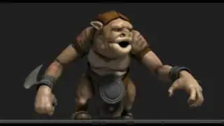 Creature Turntable animation from SimplyMaya