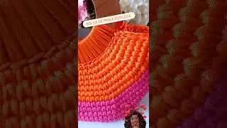 bolsa de croch&ecirc; #shorts #artesanato&nbsp;#artesanatodeluxo&nbsp;#artesanatos&nbsp;#artesanatobrasil&nbsp;#crochet