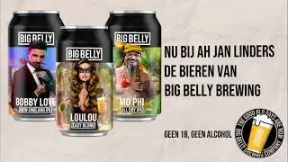 Geen18, Geen Alchol. Haal nu de bieren van Big Belly Brewing bij AH Jan Linders