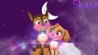 Paw patrol - heart attack~chase and skye action moments💖💞🥰