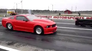 Saleen Ford Mustang Drag Car @ Montgomery Motorsports Park