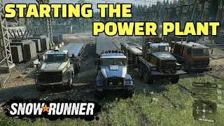 SnowRunner Phase 3 | Starting The Power Plant Mission | Logitech G29 gameplay