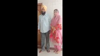 Live on Wedding Ceremony Amrit Singh weds Parmeet kaur....