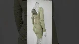 Sexy Autumn Long Sleeve Square Neck Bodycon Party Club Mini Dress 2022 Spring Autumn Clothes