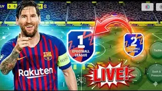 🔴LIVE - Efootball Division 1 Rank Push 🥵 #efootball #gaming #fifa #football