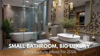 Small Bathroom Ideas 2026 That Look Ultra Luxury
