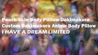 Peach Skin Body Pillow / Peach Skin Dakimakura Details
