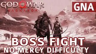 God of War Ragnarok - Gna Boss Fight (No Mercy Difficulty) - The True Queen Trophy