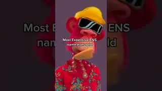Most Expensive ENS name ever sold.  #Shorts #NFT #nfts #Youtubeshorts #ENS