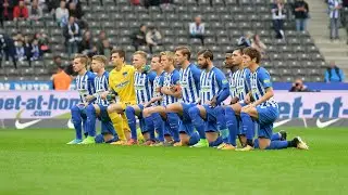 Hertha Berlin players &lsquo;take a knee&rsquo; in solidarity with NFL protests