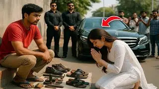 गरीब मोची के सामने झुक गई करोड़पति लड़की — सच्चाई जानकर सबकी आँखें नम हो गईं