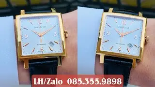 (Lh: 085.355.9898) Đồng Hồ Louis Erard L&rsquo;esprit du Temps la Carree White Dial Rose Gold 69500 AA01 