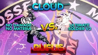 FF7 Rebirth -  Rufus - Cloud Ultimate Soldier V2 Mod (No damage, No materia, Hard mode)