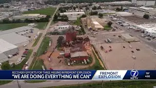 'My heart hurts': Fremont mayor says explosion at plant now a 'recovery effort'