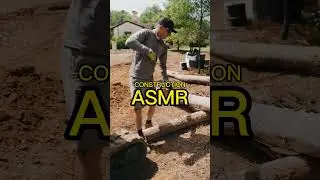 The sweet sounds of a job site 👂 #asmr #construction