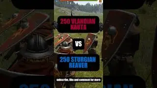 250 Vlandian Nauta vs 250 Sturgian Reaver | Mount and Blade 2 Bannerlord: War Sails