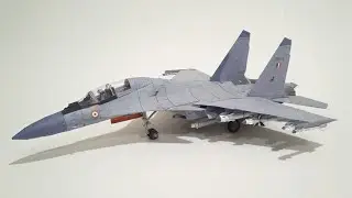 Papercraft SU-30MKI 1:44 scale (Hobby Model)-test video-