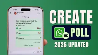 WhatsApp Poll Feature Explained! [How to Create]
