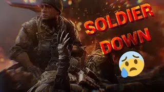 Soldier Down😯! What Happened To Him..?