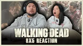 My Wife Watches *WALKING DEAD* for the First Time! | 8x5 | The Big Scary U