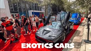 AUTOS EXOTICOS. EN Miami Design District