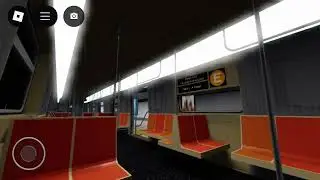 R68 (E) Train arriving and departing Basic Terminal (Roblox)